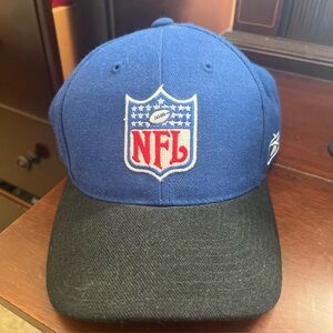 Reebok Vintage NFL Logo Hat Blue  Brand New !